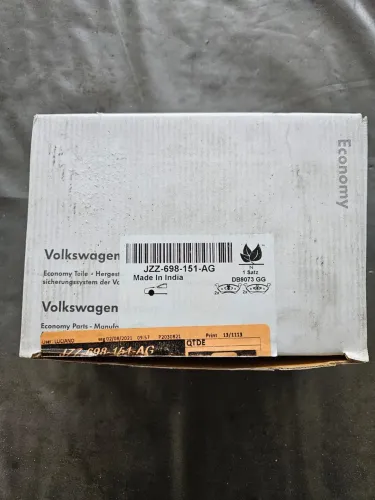 JOGO PASTILHA DE FREIO DIANT. - NOVAS OEM VW - GOL VOYAGE SAVEIRO G5 G6 S/ABS