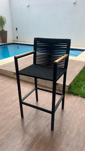 Banqueta alta Corda