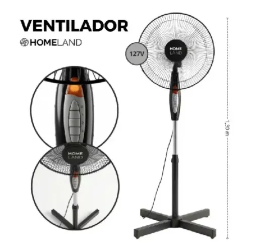 Ventilador de coluna 40 cm. Novo de fábrica 