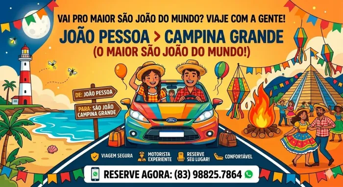 Partiu São João de Campina Grande? ?
