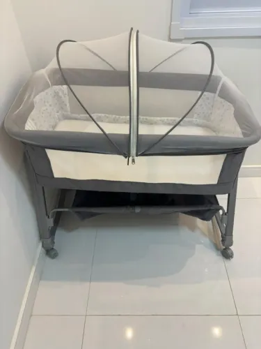 Berço Portátil Moises Co-bed C/ Balanço Mosquiteiro E Cesto