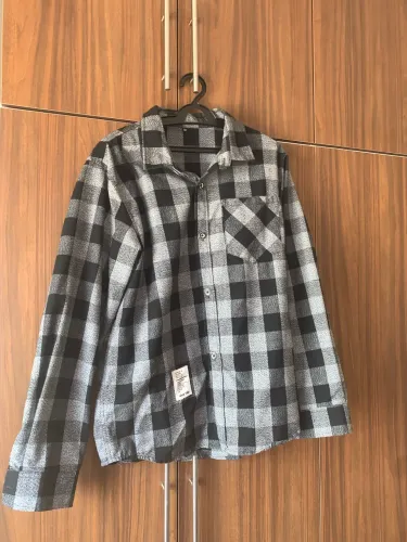 Camisa Quadriculada Shein Masculina
