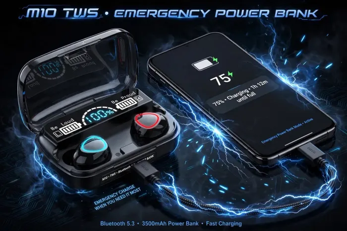 Fone de ouvidos M10