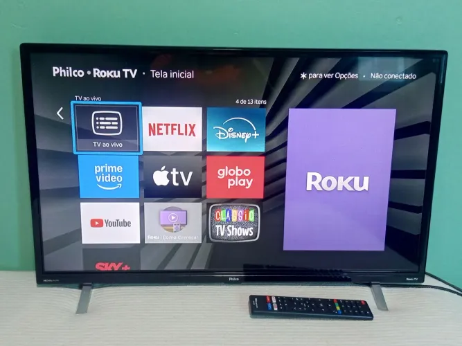 Philco Roku 32 tela smart