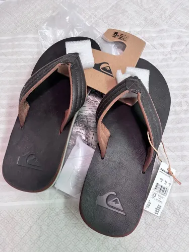 Chinelo Quiksilver Carver Nubuck n 39