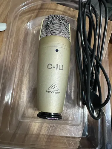 Microfone Behringer C-1 Condensador Cardioide Cor Dourado- Semi novo