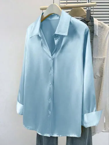 Camisa social feminina shein nova 