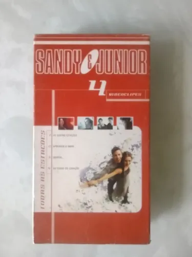 VHS, FITA ORIGINAL SANDY E JUNIOR 4 Estações