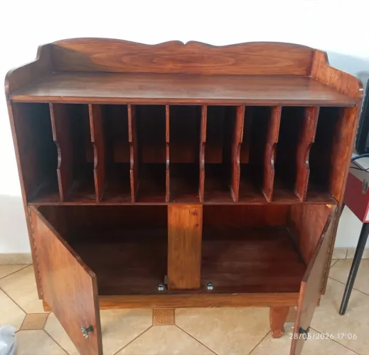 Rack Vintage pra Disco Vinil 