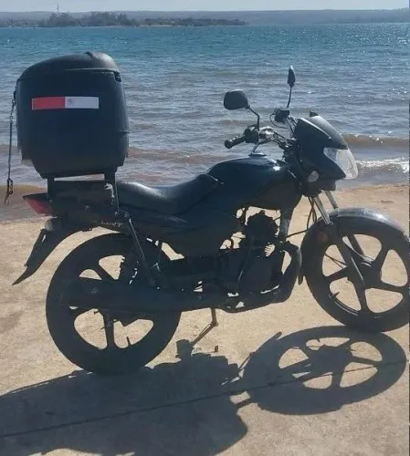 Suporte para bau mottu tvs