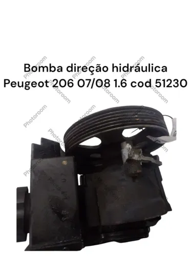 Bomba da direção hidráulica Peugeot 206