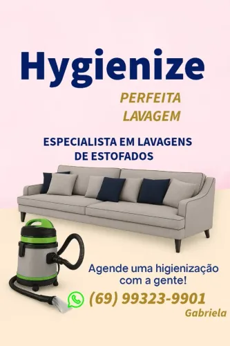 higienizarão de estofados