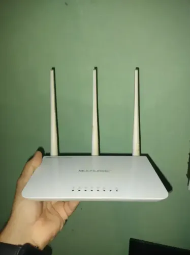 Roteador WI-Fi 3 antenas - Funcionando perfeitamente