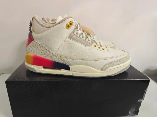 Tênis Air Jordan J Balvin x Air Jordan 3 SP Medellín Sunset