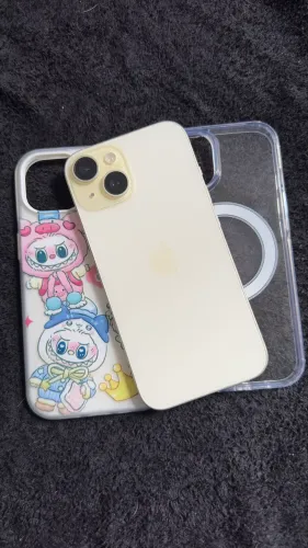 IPHONE 15 256GB YELLOW COM NOTA FISCAL (ACEITO CARTÃO)