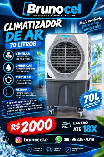 Climatizador 70 L