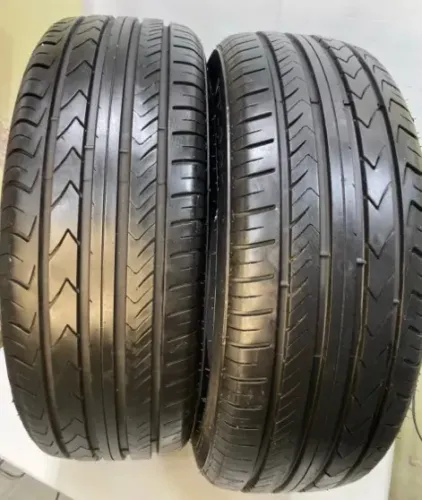 Pneu par medidas 185 55 R16 marca ONYX c/protetor borda assimétrico