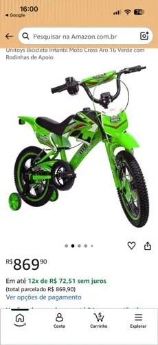 Bicicleta infantil