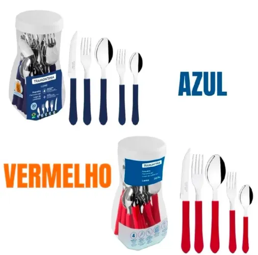 Faqueiro tramontina leme - 20 peças - ULTIMAS UNIDADES