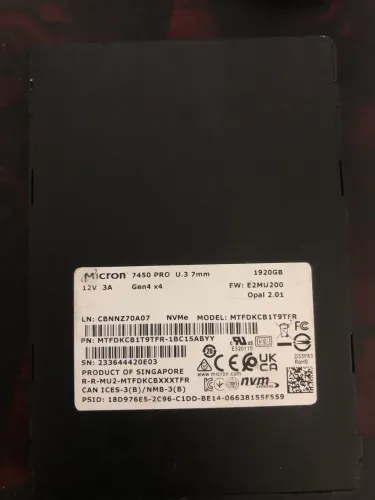 Mícron 7450 PRO 1920GB