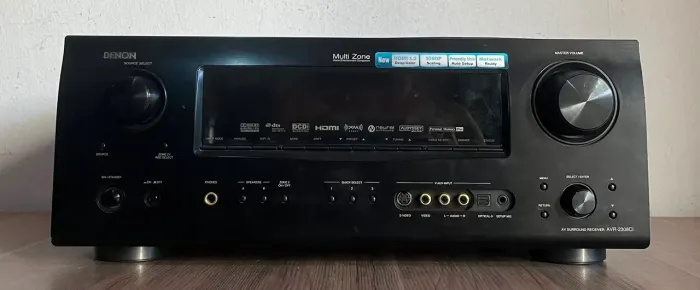 Receiver Denon Avr-2308ci Defeito Para Peças Ou Reparo Leia Descrição