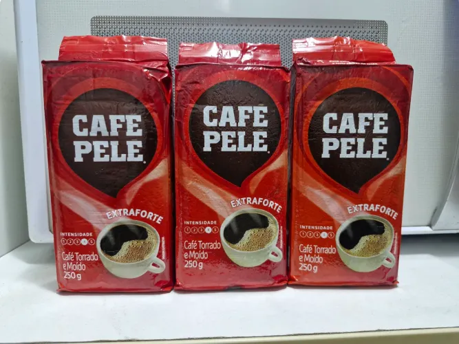 Café Pelé 250g a Vácuo Lote com 3 a $50