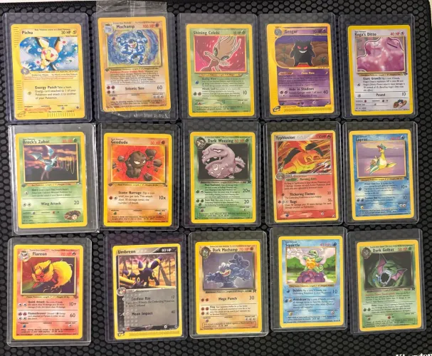 Cartas Pokémon vintage!