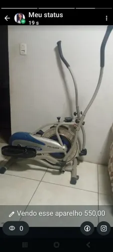 Vendo um aparelho de aeróbico
