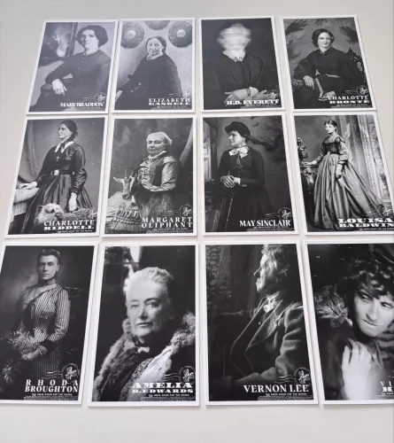 12 Card Colecionáveis escritoras vitorianas - Darkside 