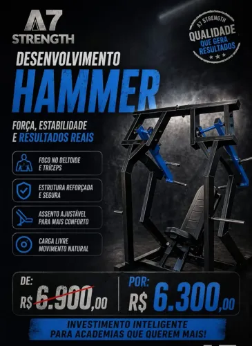 Aparelho para musculação 