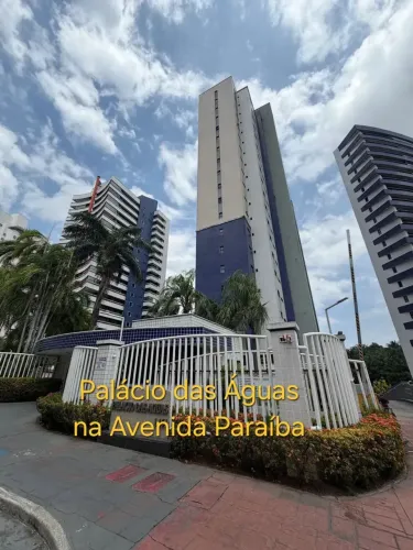 Alugo Apartamento no Palácio das Águas, 134m2, 3 suites, 3 vagas. Completo. Próximo Manaua