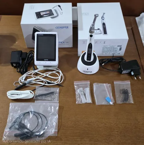 Kit Endodontia Schuster Endopen + Finepex link - Novos com acessórios originais na Caixa!!