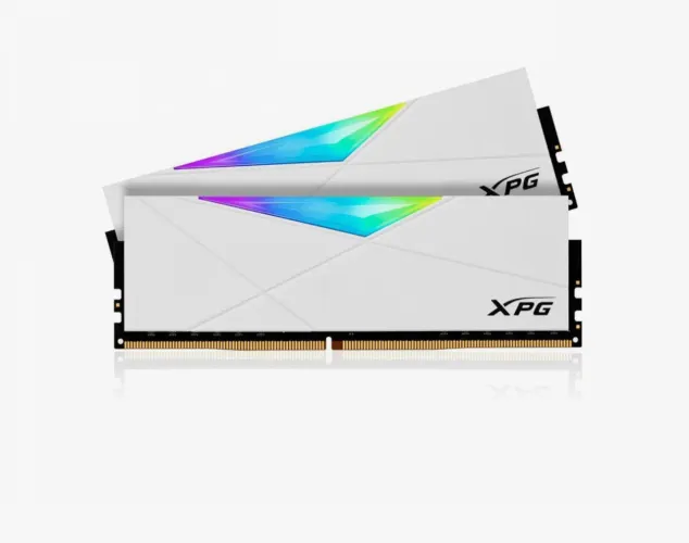 Memória ram xpg (2x 8GB) 16GB 3200mhz branca, suporta argb v-sync