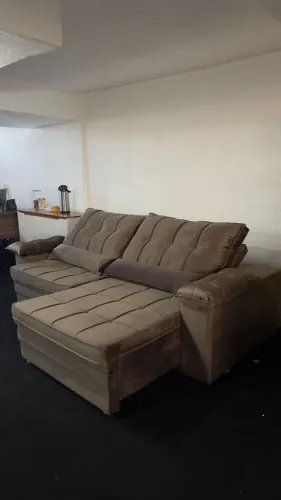 Vendo Sofá retrátil e reclinável, 2 módulos e 2 lugares