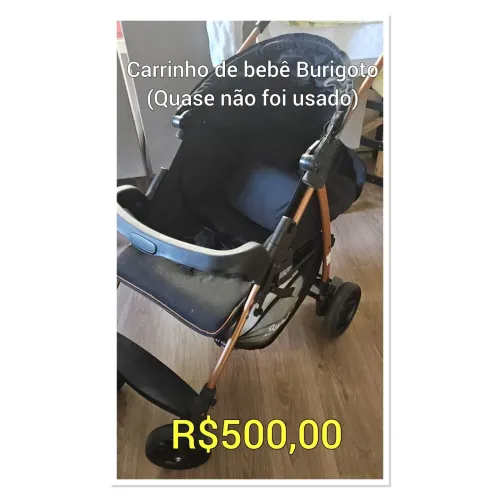 Carrinho de Bebê Burigoto - Quase Não Usado