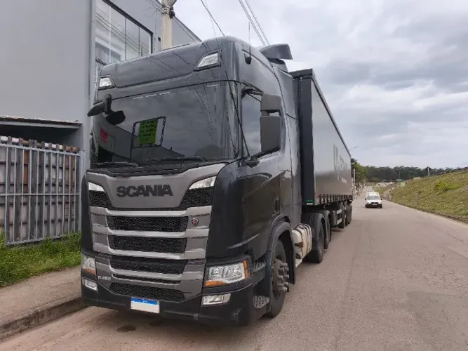 SCANIA RH 450 6X2, ANO 2021/2021 COMPLETO COM BAIXO KM