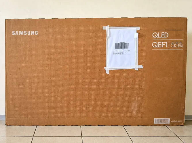 TV Samsung QLED 55? 4K Vision AI QEF1 2025 nova na caixa
