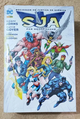 Sociedade da Justiça da América Omnibus Novo e Lacrado por Geoff Johns!
