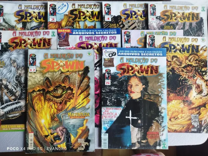 Lote A Maldição do Spawn