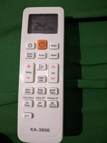 Controle remoto de ar condicionado