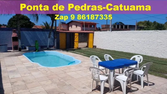 Praia Ponta de Pedras Catuama