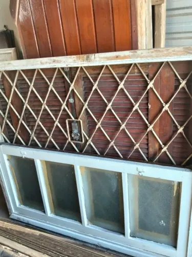Material demolição janela