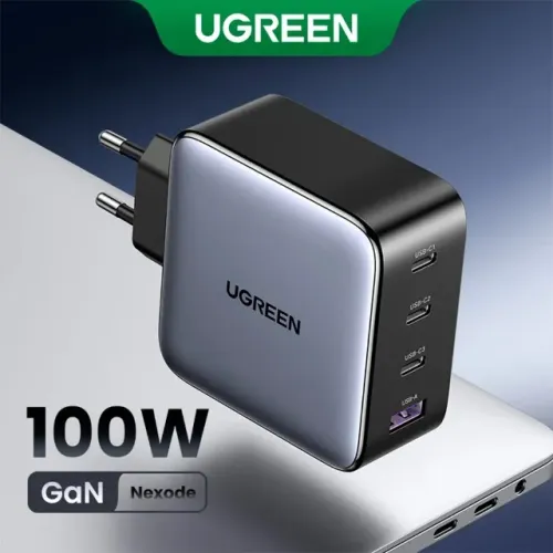 Carregador CD226 Ugreen 100 W 4 Portas Nexode