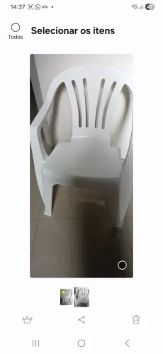 Cadeira de plástico MOR