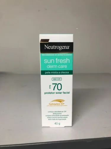 Protetor Solar Facial Neutrogena 70 FPS sem cor