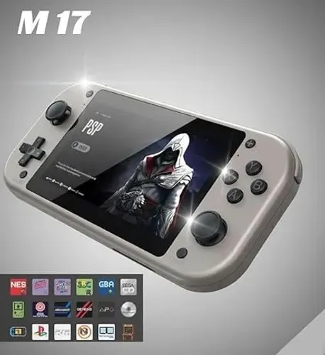 BOYHOM M17 - Console Portátil Retrô | Linux | Tela 4.3" IPS