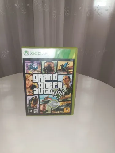 Jogo GTA 5 Xbox 360 Original Completo com 2 Discos