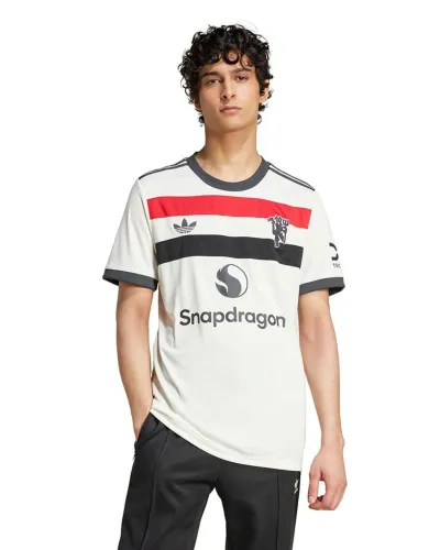 R$ 350 | Nova | Camisa Manchester United III 2024/25 Torcedor Masculina | Branca | Tam G