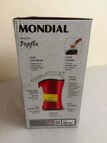 Pipoqueira Popflix Mondial - Na caixa, nunca usada
