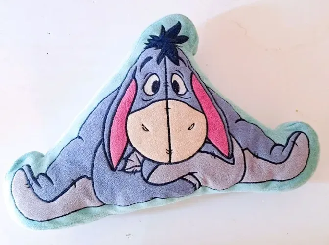 almofada pelúcia bisonho eeyore disney